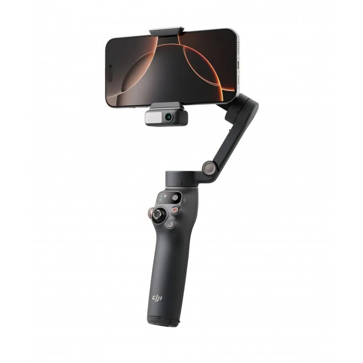 Stabilizator imagine DJI Osmo Mobile 7P, Bluetooth, 3 axe, extensibil, negru