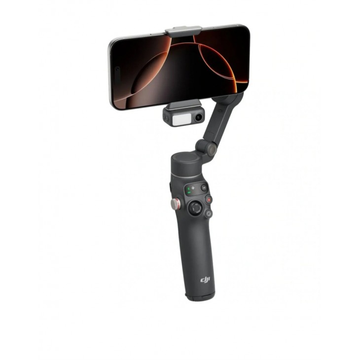 Stabilizator imagine DJI Osmo Mobile 7P, Bluetooth, 3 axe, extensibil, negru