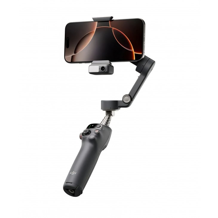 Stabilizator imagine DJI Osmo Mobile 7P, Bluetooth, 3 axe, extensibil, negru