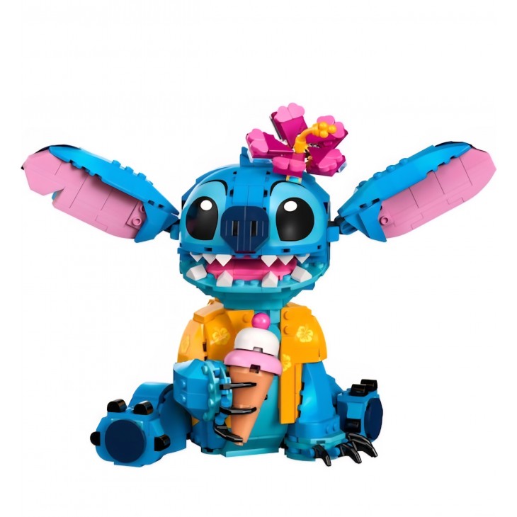 Figurina STITCH, LEGO Disney 43249, 730 piese
