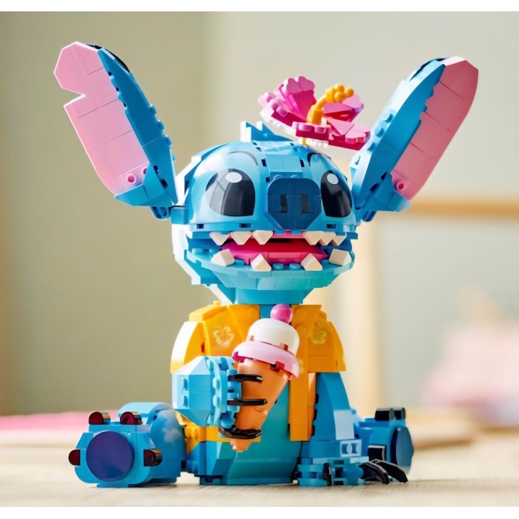 Figurina STITCH, LEGO Disney 43249, 730 piese