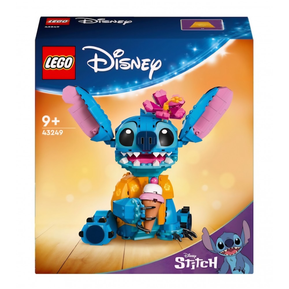 Figurina STITCH, LEGO Disney 43249, 730 piese