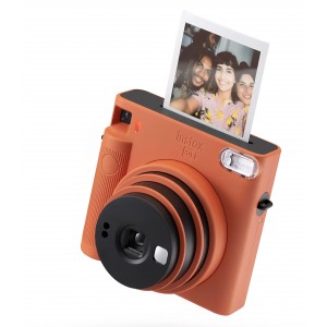 Aparat Foto Instant instax Square SQ1™ Teracotta Orange, Format Square, Design Modern, Imprimare Instant