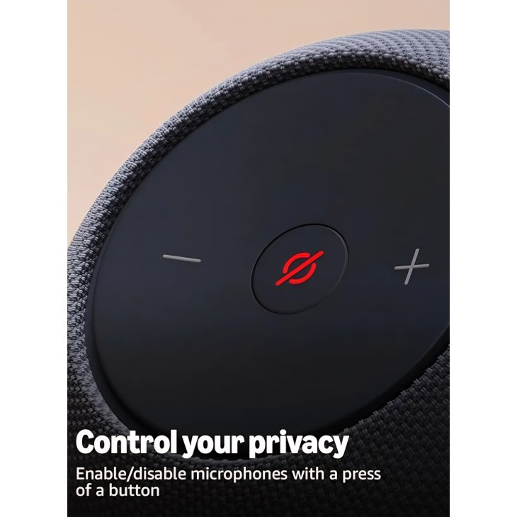 Boxa smart, Amazon Echo Dot Max 2026, asistent Alexa, hub smart home integrat, sunet puternic, graphite