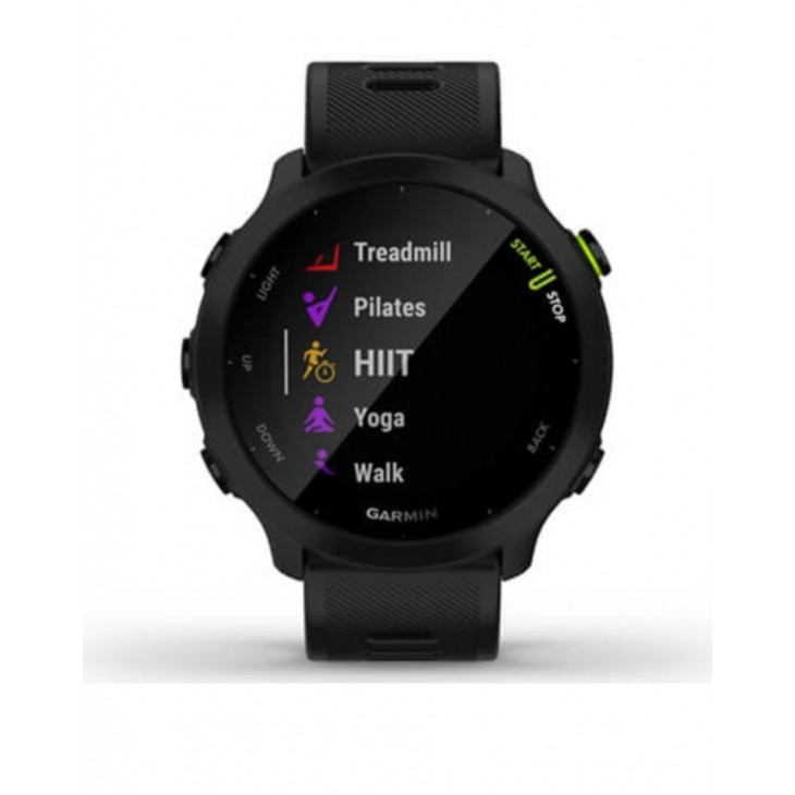 Smartwatch GARMIN Forerunner 55 42mm, GPS, Android/iOS, silicon, Black