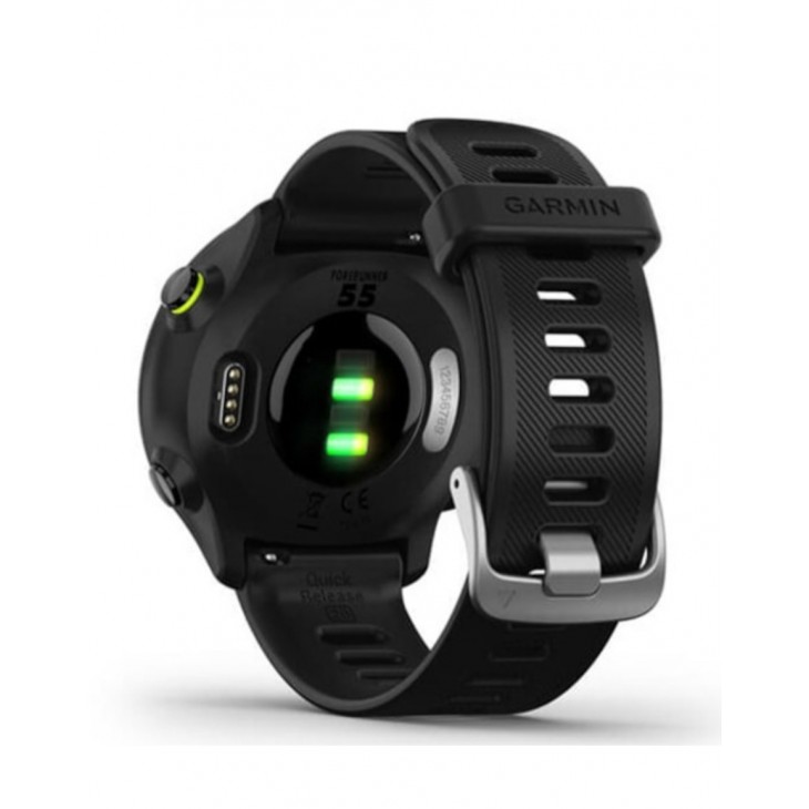 Smartwatch GARMIN Forerunner 55 42mm, GPS, Android/iOS, silicon, Black
