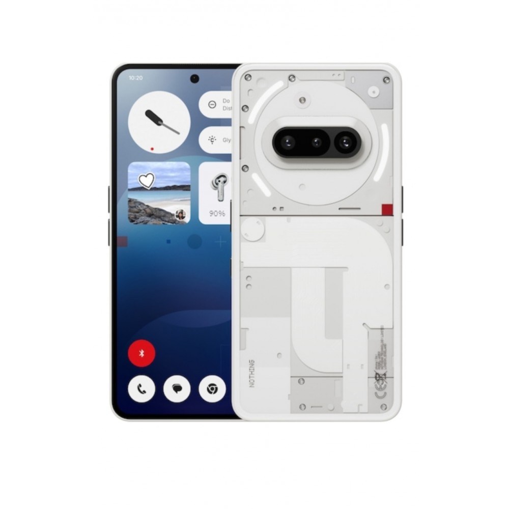 Telefon mobil Nothing Phone (3a), 128GB, 8GB RAM, 5G, White