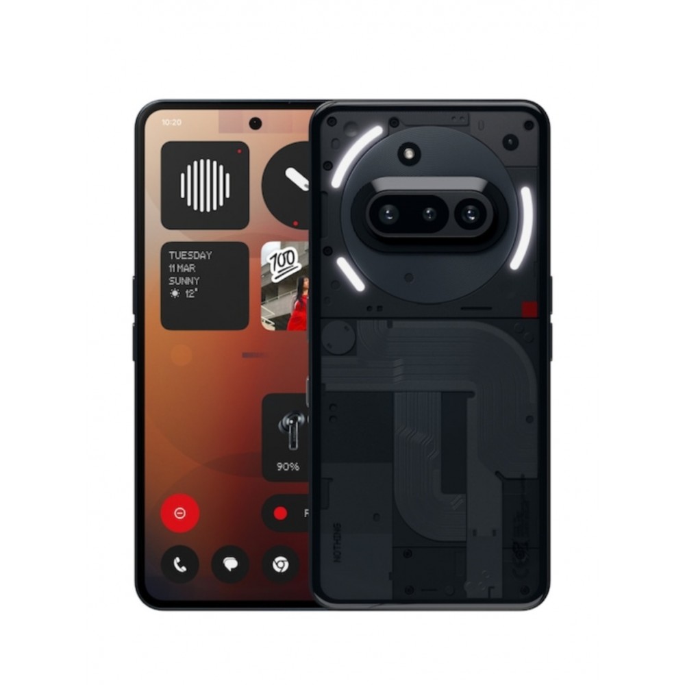 Telefon mobil Nothing Phone (3a), 128GB, 8GB RAM, 5G, Black