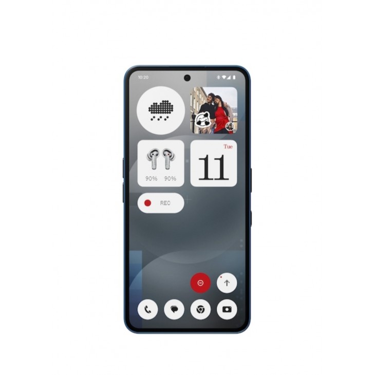 Telefon mobil Nothing Phone (3a), 256GB, 12GB RAM, 5G, Blue