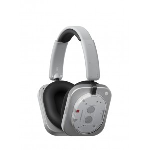 Casti Over the Ear Nothing Headphones (1), Wireless, Bluetooth, Adaptive ANC, Microfon, IPX2, Autonomie 80 ore, Alb