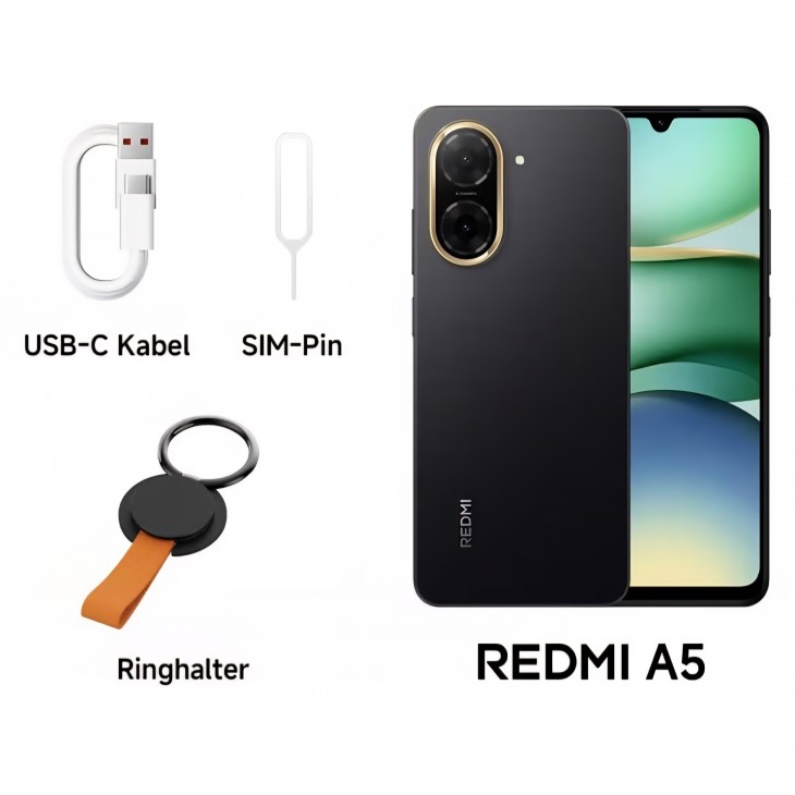 Telefon mobil Xiaomi Redmi A5, 3GB RAM, 64GB, Black