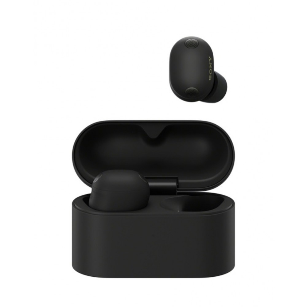 Casti Audio In-Ear Sony WF-1000XM6B, True Wireless, Bluetooth, Noise cancelling, Hi-Res Audio, Microfon, Autonomie de pana la 24 ore, IPX4, iOS si Android, Negru