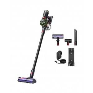Aspirator vertical fara fir Dyson V8 Cyclone, generatia 2025, Verde Army,Negru