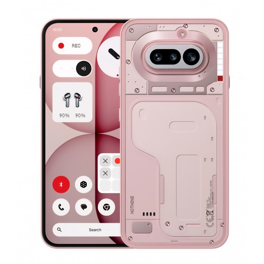 Telefon mobil Nothing Phone (4a), 256GB, 12GB RAM, 5G, Pink