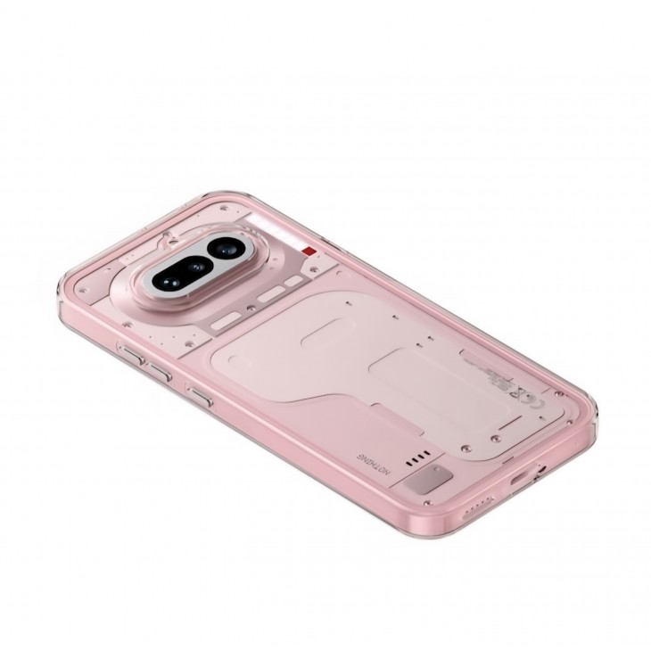 Telefon mobil Nothing Phone (4a), 256GB, 12GB RAM, 5G, Pink