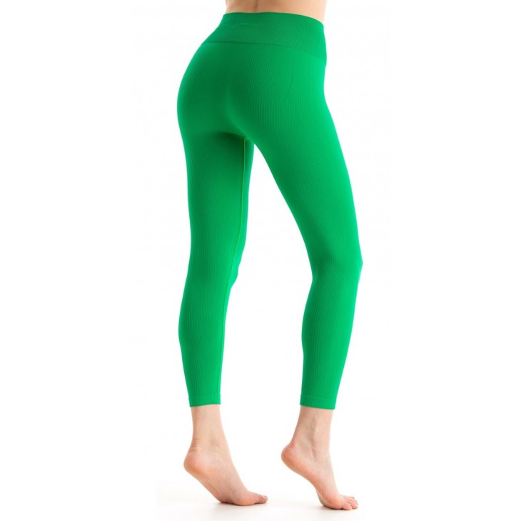 Colanti Sport Dama Gi&Gi Sports, talie Inalta, material Ribbed Elastic, Fitness, Yoga, Sala, anti-miros, respirabili, ultra-usori, marimea M (40), inaltime 165-170 cm, talie 70-76 cm, copase 94-100 cm