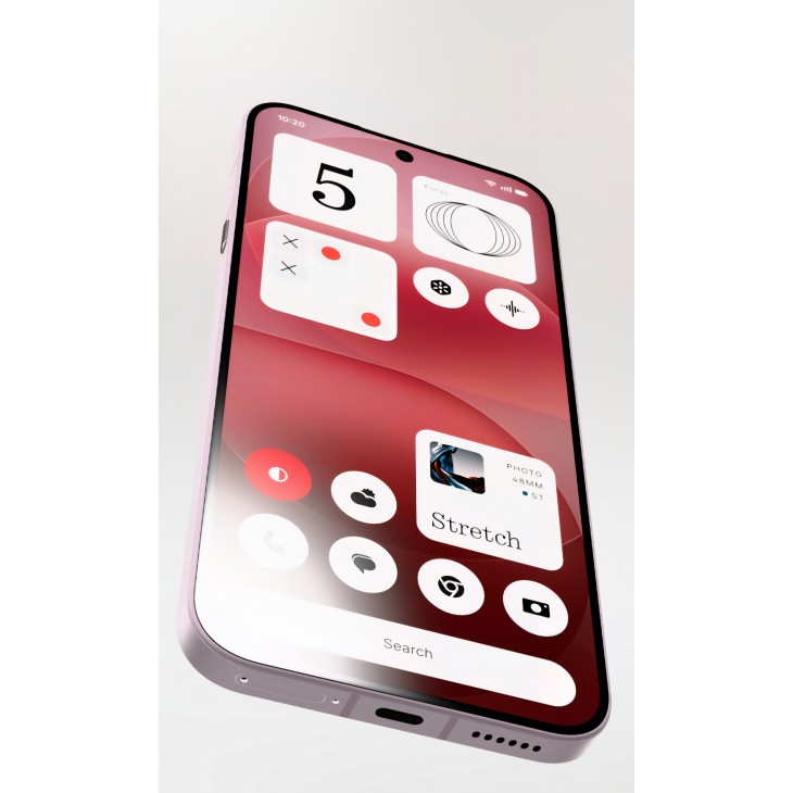 Telefon mobil Nothing Phone (4a) PRO, 128GB, 8GB RAM, 5G, Pink