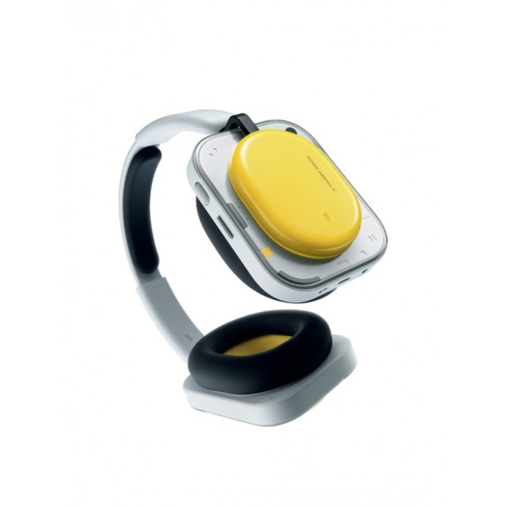 Casti Over-Ear Nothing Headphone (a), True Wireless, Bluetooth, Noise Cancelling,, Autonomie 135 ore, Dual Connection, Fast Charging, Galben