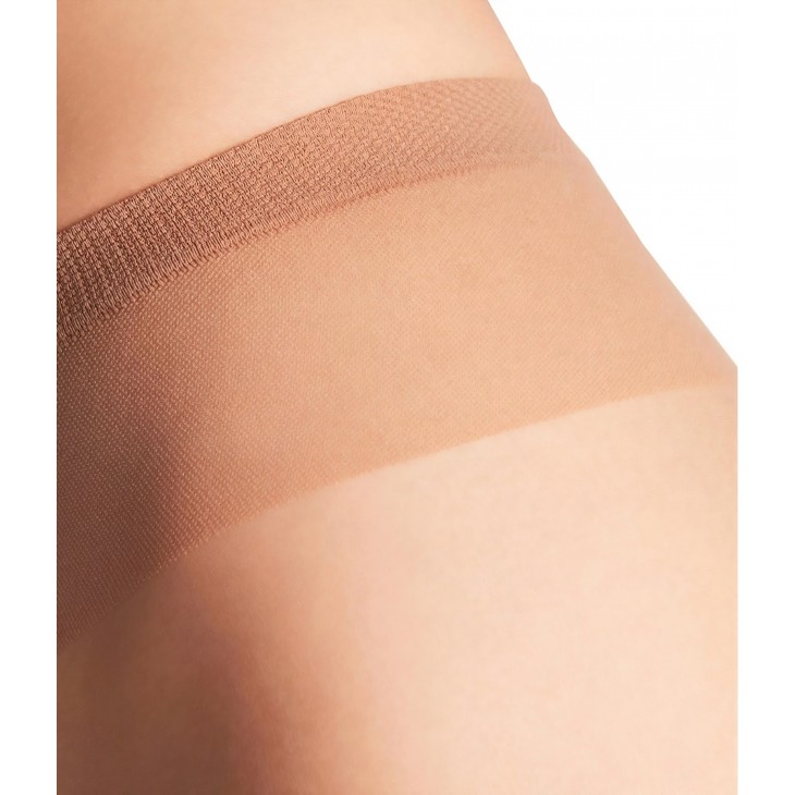 Dresuri elegante fara varf, FALKE Shelina 12 DEN, ultra-transparente, efect discret stralucitor, confort absolut fara presiune, degete libere, marime M-L, EU 42044, coapse 91-107 cm, greutate 58-60 kg