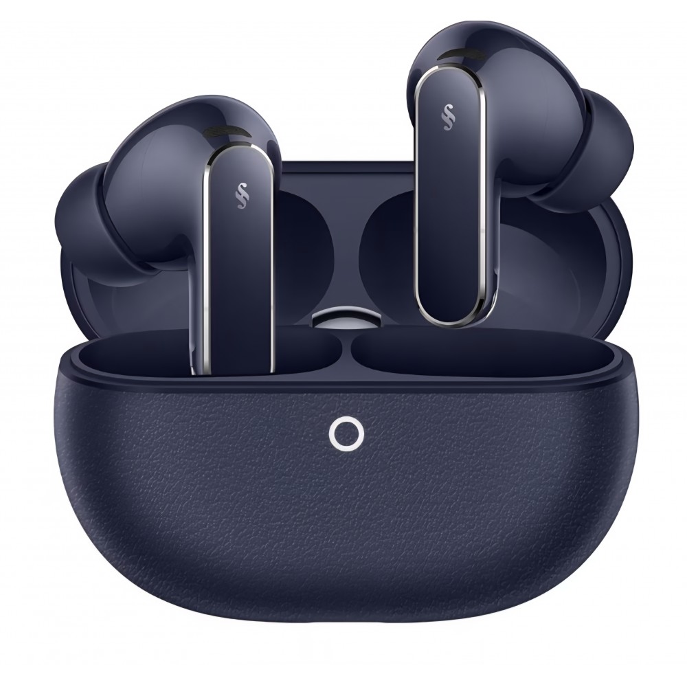 Casti HUAWEI FreeBuds Pro 5, True Wireless Bluetooth, In-Ear, Microfon AI, Active Noise Cancelling, Apeluri Clare, Rezistenta IP57, Autonomie pana la 38h, Carcasa incarcare wireless, Albastru Navy