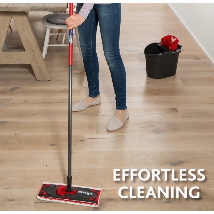 Sistem complet cu storcator si mop, Vileda Ultramax Bucket, curatenie rapida si spalare, import Germania