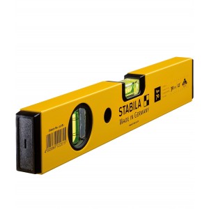 Nivela cu bula 30 cm STABILA Type 70, profil aluminiu usor, 1 fiola orizontala + 1 verticala, precizie germana