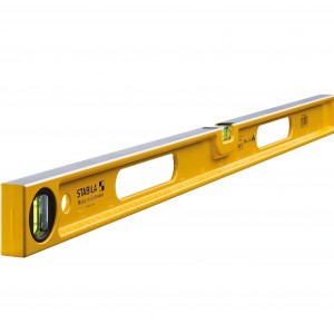 Nivela profesionala 80 cm STABILA Type 82 S, profil aluminiu turnat, scala metrica, 1 fiola orizontala + 1 verticala, 2 manere integrate