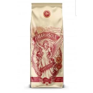 Cafea boabe MariaSole Caffè Crema 1 kg, prajire traditionala pe foc de lemne in Sicilia, premium, pentru espressoare automate si portafiltru