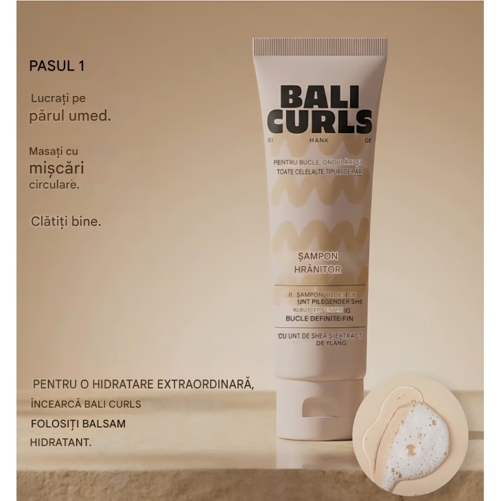 Set travel par cret Bali Curls Curl Travel Kit, 5 produse mini pentru bucle definite si sanatoase, sampon, balsam, crema pentru bucle, gel de definire si spuma, ideal pentru calatorii si sala