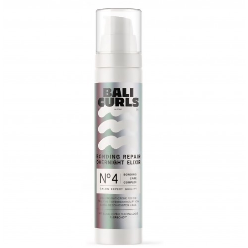 Tratament de noapte Bali Curls Bonding Repair Overnight Elixir N°4, regenerare intensiva peste noapte, cu tehnologie Everbond Bond Repair, pentru par deteriorat, 100 ml 