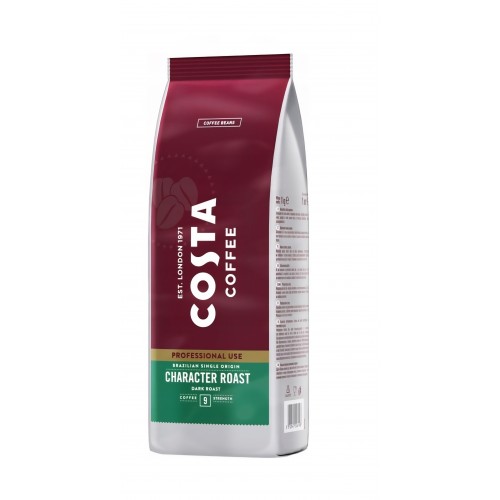 Cafea boabe, Costa, Bright Blend character Roast Brazilian, 1Kg, 100% arabica, intensitate medie-ridicata, prajire medie