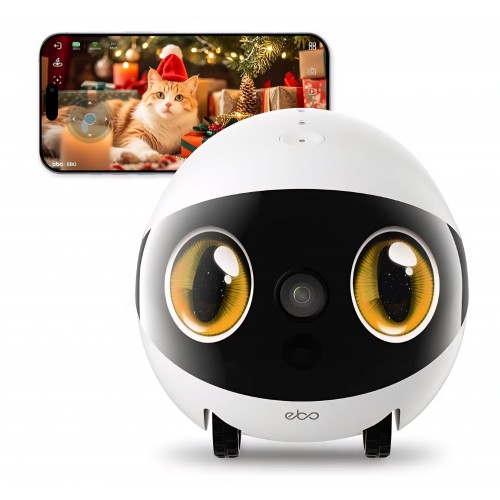 Robot Enabot EBO Air 2S pentru casă și animale, cameră mobilă 2.5K, audio bidirecțional, livrare 7-8 zile