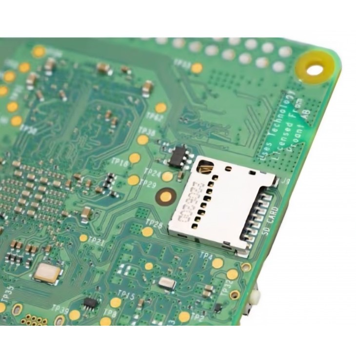 Mini PC Raspberry Pi 5, 4GB RAM, procesor quad-core ARM Cortex-A76, Wi-Fi, Bluetooth, dual micro HDMI, USB 3.0, Gigabit Ethernet, GPIO, negru