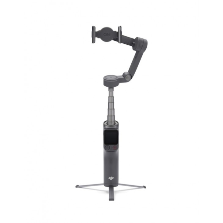 Gimbal smartphone DJI Osmo Mobile 8P Creator Combo, stabilizare pe 3 axe, ActiveTrack, extensie telescopică, trepied inclus, accesorii Creator Combo