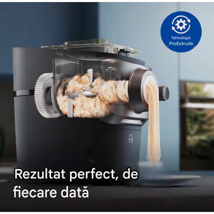 Mașină automată de paste Philips 7000 Series PastaMaker, 8 tipuri de paste, cântărire automată, ProExtrude, ușor de curățat, până la 8 porții, HR2665/93, termen livrare 7-8 zile