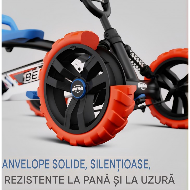 Vehicul cu pedale, Kart Berg Buzzy Nitro Go, pentru copii 2–5 ani, livrare 7-9 zile
