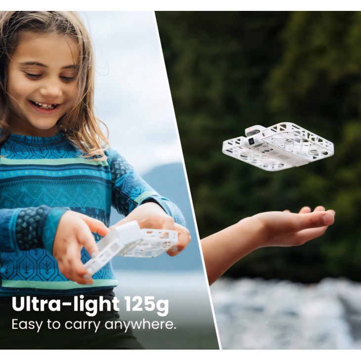 Dronă HOVERAir X1 Combo Plus, cameră zburătoare autonomă, filmare inteligentă, compactă și portabilă, negru, livrare 6-8 zile
