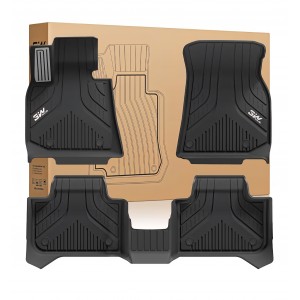 Set covorașe auto 3W Thorex pentru BMW X3 G45 2025-2026, cauciuc reciclat, all-weather, antiderapante, pentru rândurile 1 și 2, negru, livrare 7-9 zile