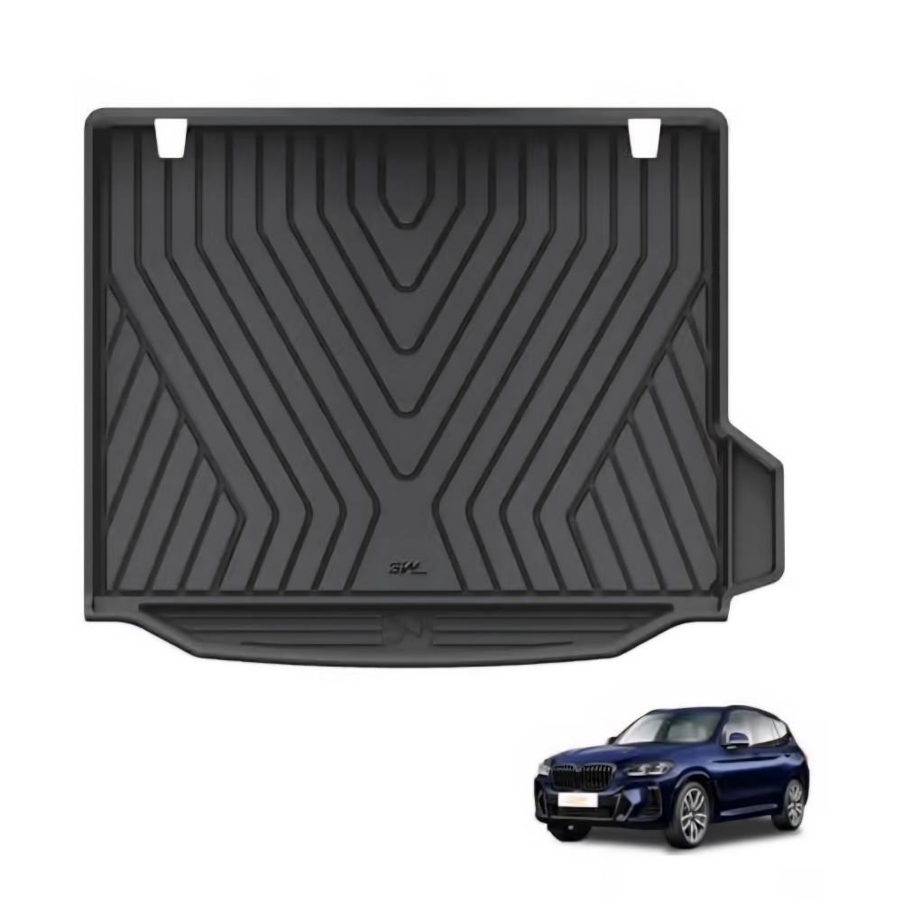 Tavă portbagaj 3W Thorex pentru BMW X3 G01 și BMW iX3 G01 2021-2025, protecție all-weather, impermeabilă, personalizată, negru, livrare 7-9 zile