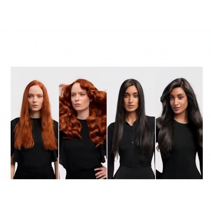 Styler și uscător de păr Dyson Airwrap i.d.™ Straight + Wavy, coafare inteligentă pentru păr drept și ondulat, fără temperaturi extreme, culoarea ceramic pink, livrare 7-9 zile
