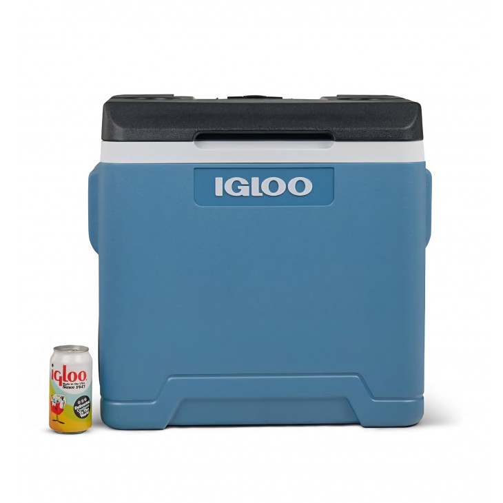 Ladă frigorifică pasivă IGLOO IP42 Scooter, 42L, cu roți și mâner telescopic, pentru camping și călătorii, livrare 7-8 zile