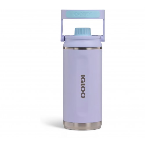 Sticlă termos IGLOO Chug 36, 1000 ml, din oțel inoxidabil, pentru apă plată și carbogazoasă, menține băuturile reci până la 48 de ore, livrare maxim 7-8 zile, Purple