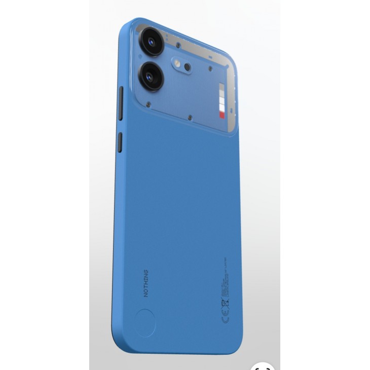 Telefon mobil Nothing Phone (4b), Dual SIM, 5G, 8GB RAM, 128GB, Blue, livrare 7-8 zile