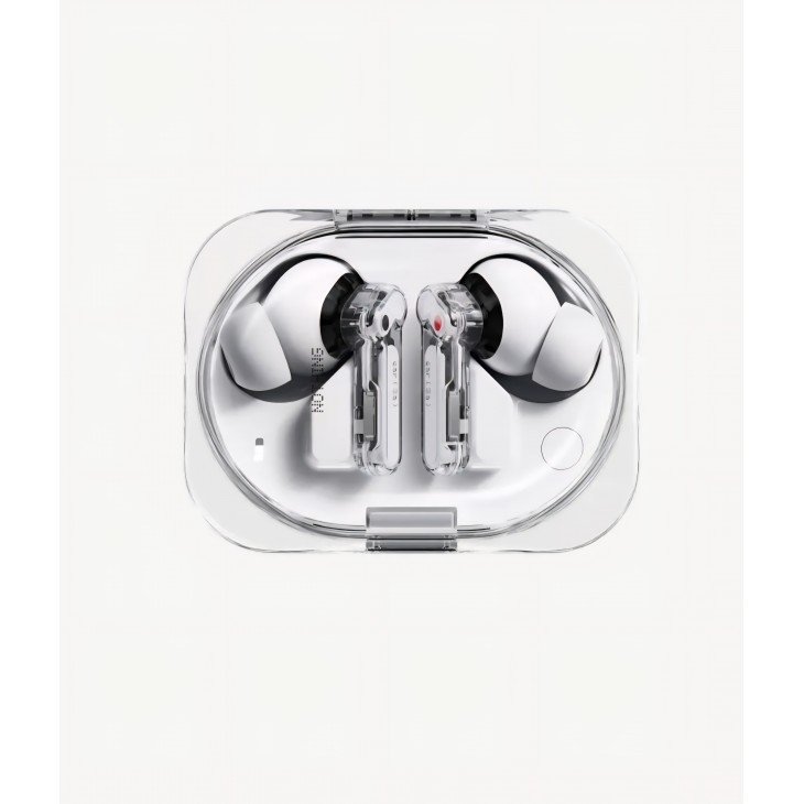 Casti True Wireless Nothing Ear (3a), Bluetooth 6.0, Active Noise Cancellation, Hi-Res Audio, LDAC, autonomie până la 42 ore, White, livrare  7-9 zile