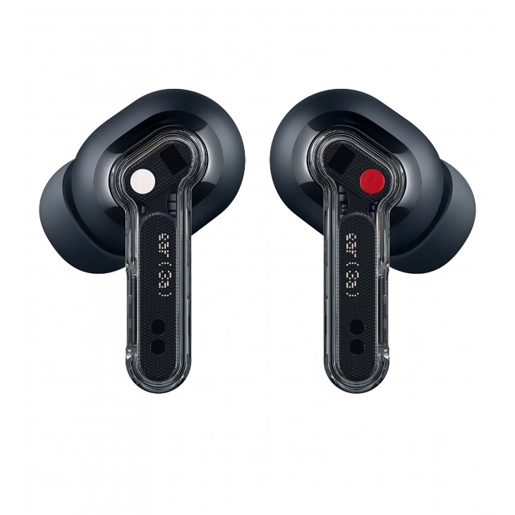 Casti True Wireless Nothing Ear (3a), Bluetooth 6.0, Active Noise Cancellation, Hi-Res Audio, LDAC, autonomie până la 42 ore, Negru, livrare  7-9 zile