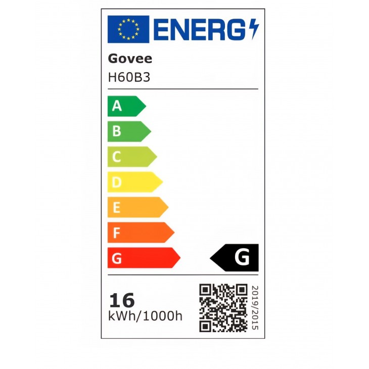 Lampadar inteligent Govee pentru living, efect de ceață, RGBIC, lumină albă caldă și rece, reglabil, 1000 lm, compatibil Alexa, 170 cm, livrare 8-10 zile