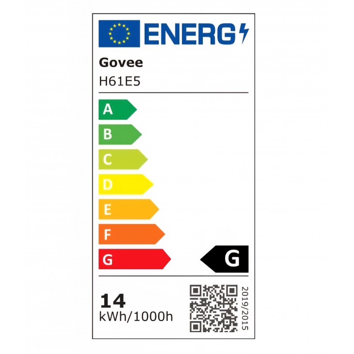 Bandă LED inteligentă Govee COB Strip Light Pro, 3 m, RGBIC, alb cald, 3780 LED-uri, 1350 lm, compatibilă Matter, Alexa și Google Assistant, livrare 7-9 zile