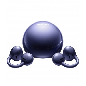Căști wireless HUAWEI FreeClip 2 S, Open-Ear, Bluetooth, IP57, apeluri HD, compatibile iOS și Android, Albastru metalic, livrare 8-9 zile