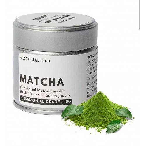 Ceai matcha, NORITUAL LAB, pudră matcha premium din Japonia, ceremonial grade, prima recoltă, 100% natural, livrare 7-9 zile
