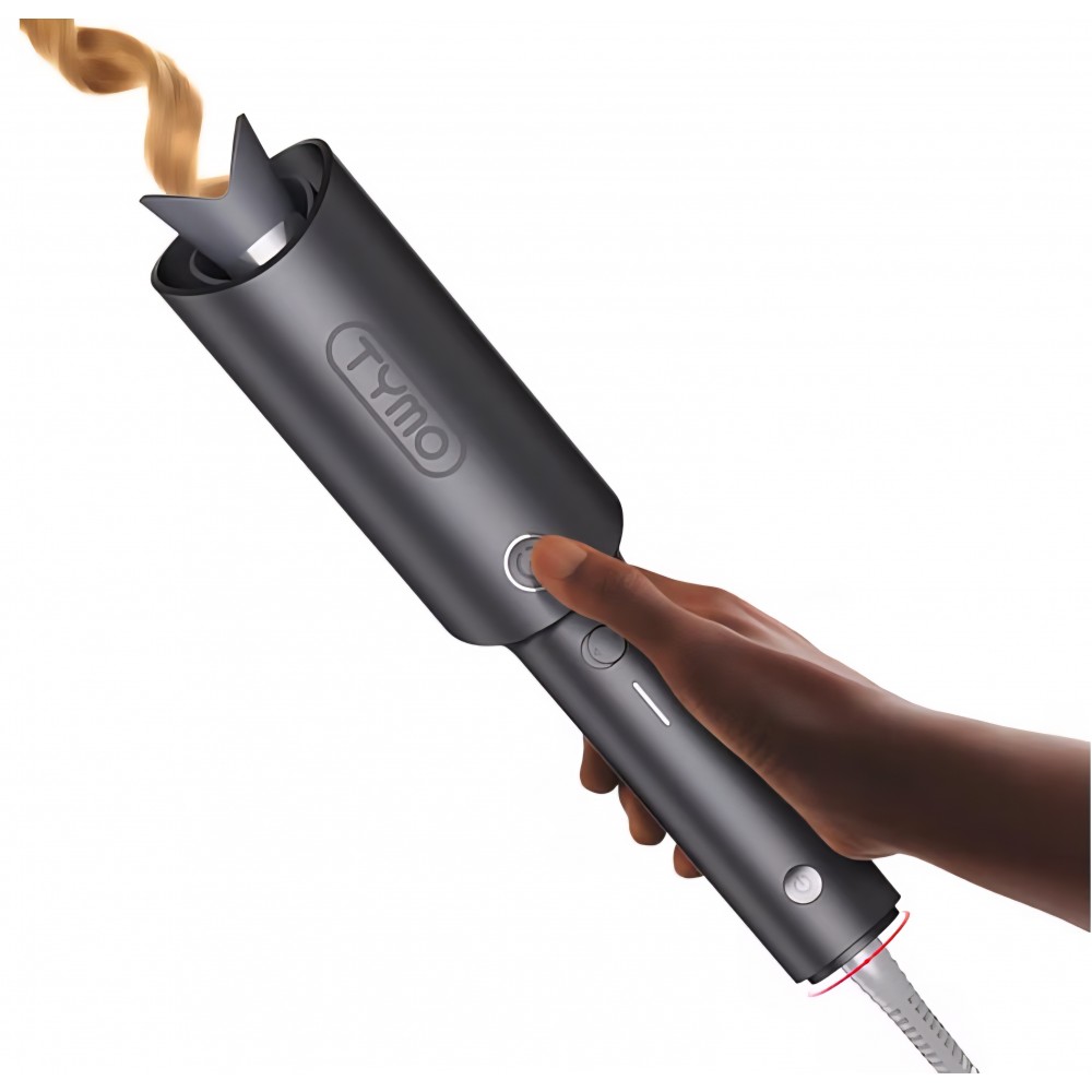 Ondulator automat TYMO CURLPRO, rotire automată, 25 mm, 3 trepte de temperatură, 160-210°C, pentru bucle definite și beach waves, livrare 7-9 zile